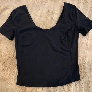 Lululemon Align T-Shirt (size 2 - black)